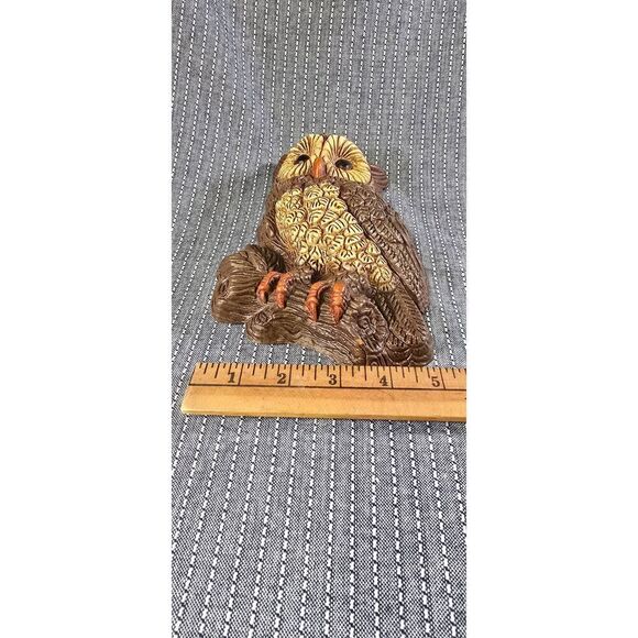 Vintage 1970s molded foam or resin owl - Picture 6 of 6